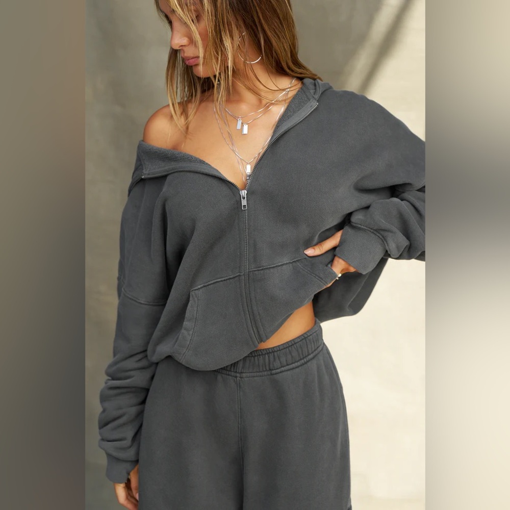 NWT! Joah Brown Empire Zip Hoodie - Picture 13 of 14